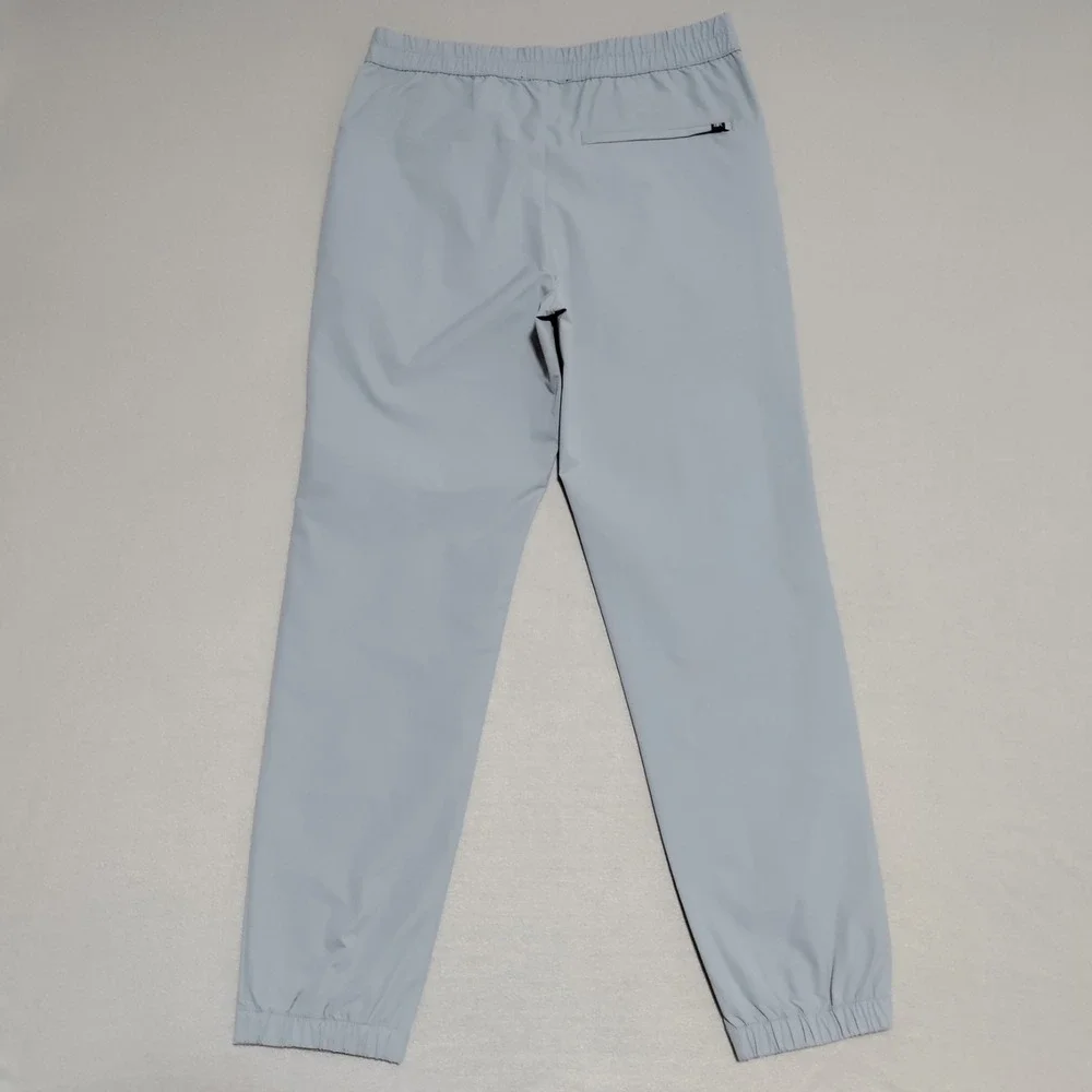 Banana Republic Mens Motion Tech‎ Hybrid Pants 30x29 Light Grey Water Repellant